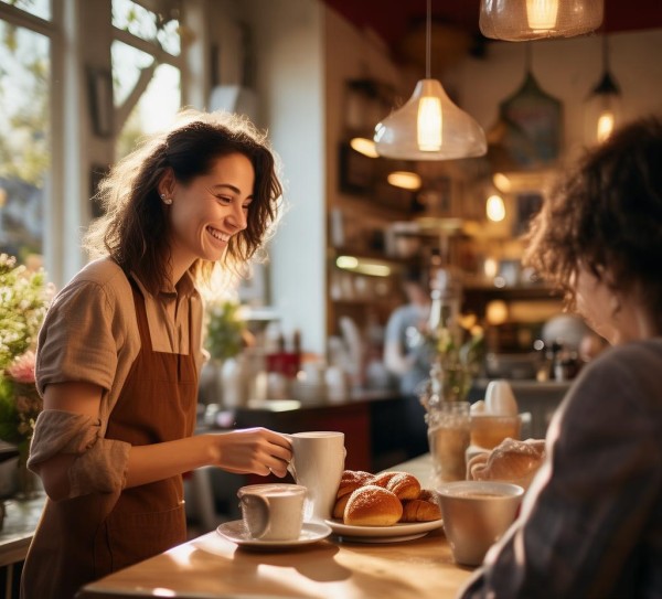 让顾客感受到温暖与关怀，让服务成为他们生活中的加分项。