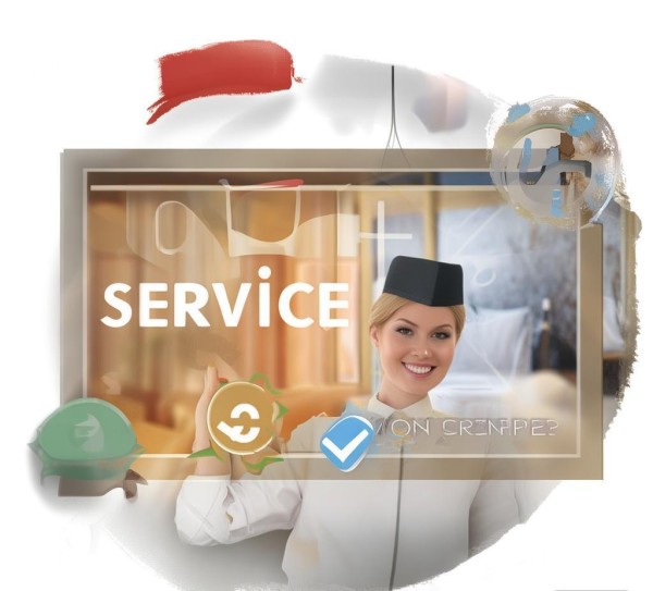 酒店服务礼仪海报，打造专业与舒适，彰显高性价比体验