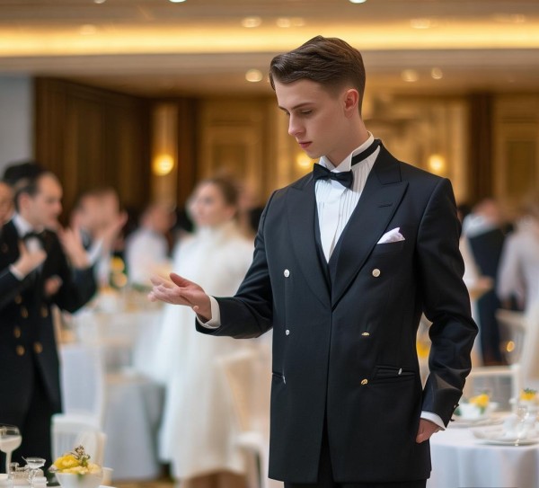 酒店服务比赛，礼仪展示——专业标准